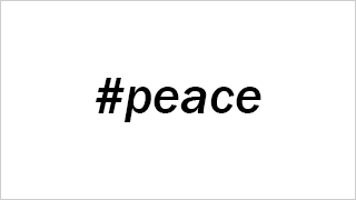 #peace